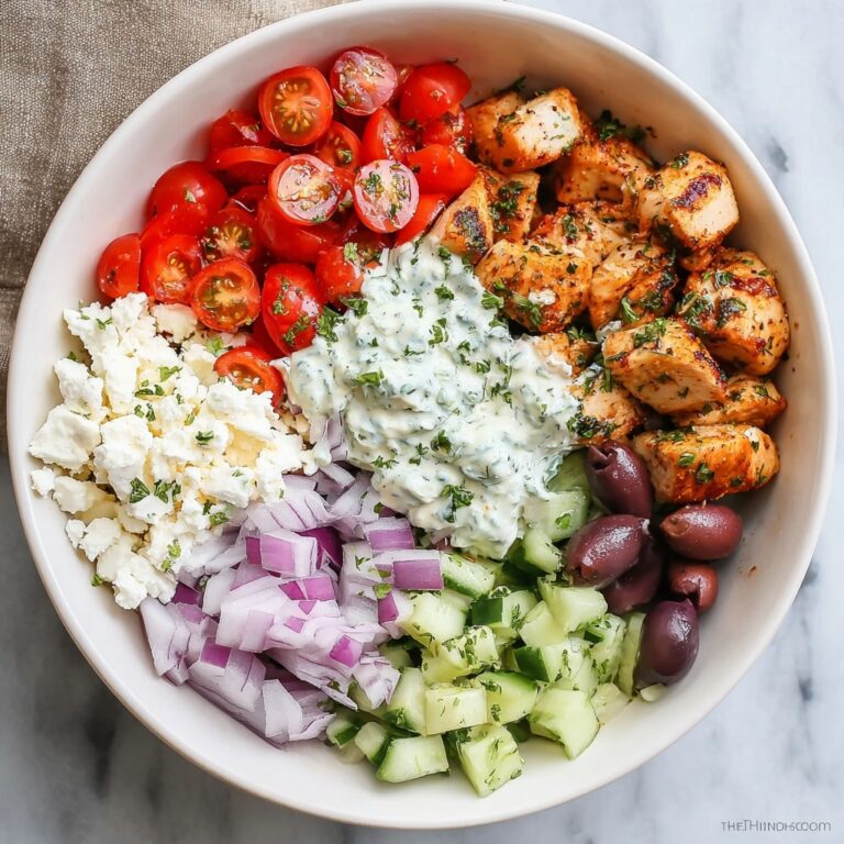Greek Chicken Bowls Recipe