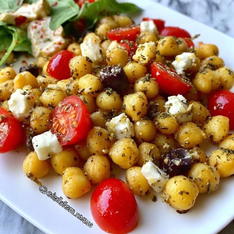 Crispy Pesto Gnocchi with Tomatoes, Black Olives and Feta Cheese Recipe