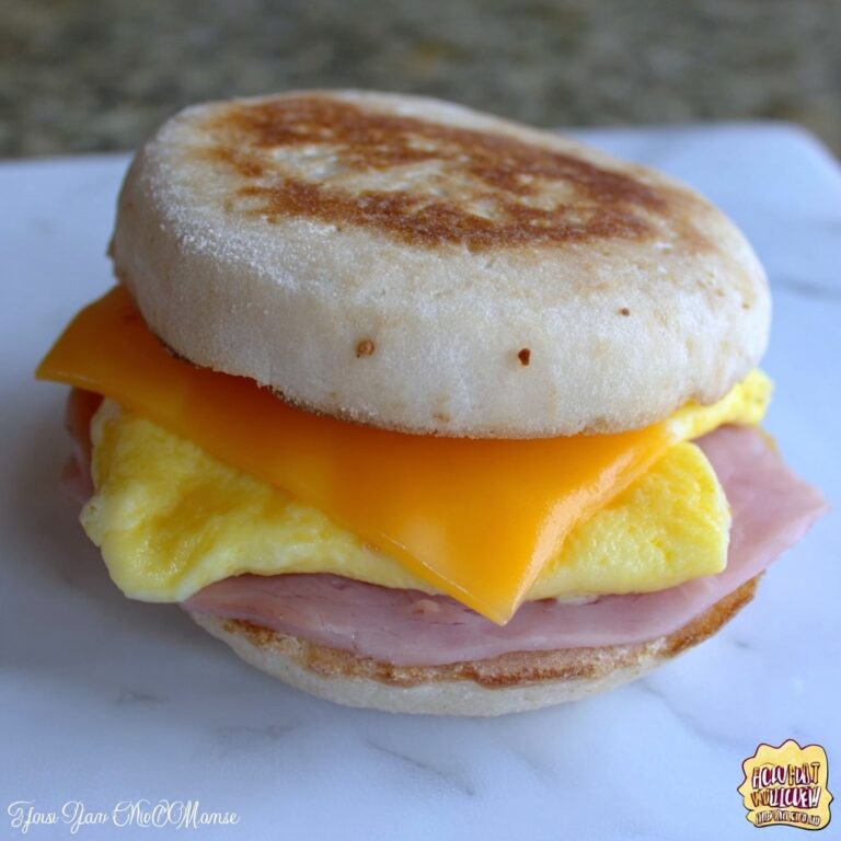 Egg McFake Muffin Sandwich Recipe